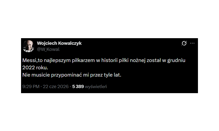 Kowal zdradza, kiedy Leo Messi stał się NAJLEPSZYM PIŁKARZEM w historii! :D